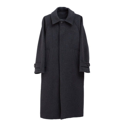 mfpen Installation Coat Dark Grey Recycled Wool M325-036 5740019246826 Front Degliuberti